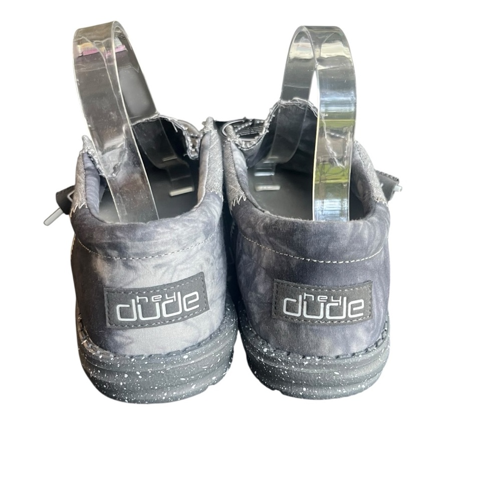 NWT Hey Dude Wally Funk Slip On Shoes Raven Tie Dye Men's Size 8 - Picture 5 of 7